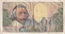 Francia 10 NF - Richelieu - 04-02-1960 - Serial B.52 - F to VF - P.142