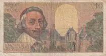 Francia 10 NF - Richelieu - 05-04-1962 - Serial J.214 - P.142