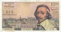 Francia 10 NF - Richelieu - 15-10-1959 - Serial P.33
