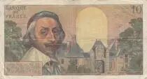 Francia 10 NF Richelieu - 01-02-1962 Serial T.200- F to VF