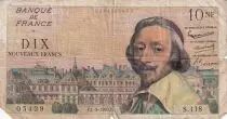 Francia 10 NF Richelieu - 01-09-1960 Serial S.118