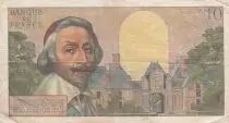 Francia 10 NF Richelieu - 05-07-1962 Serial H.238 - F to VF