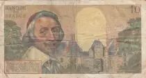 Francia 10 NF Richelieu - 07-12-1961 Serial S.187 - F to VF
