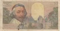 Francia 10 Nouveaux Francs Richelieu - 01-02-1962 - Serial N.197