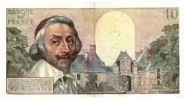 Francia 10 Nouveaux Francs Richelieu - 02-07-1959 - Serial K.24 - Fay.57.02