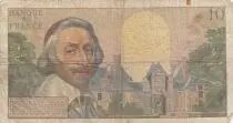 Francia 10 Nouveaux Francs Richelieu - 04-02-1959 - Serial E.49