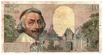 Francia 10 Nouveaux Francs Richelieu - 15-10-1959 - Serial J.37 - Fay.57.03