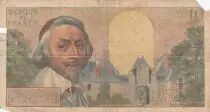 Francia 10 Nouveaux Francs Richelieu -07-04-1960 - Serial R.69