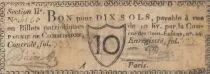 Francia 10 sols - Seine - Paris - Compagnie de Commission - 1792