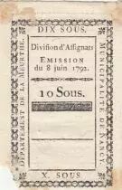 Francia 10 sous - Meurthe - Nancy - 1792