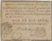 Francia 10 sous - Vienne - Poitiers - 1791
