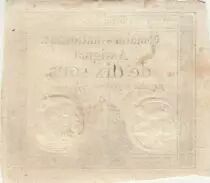 Francia 10 Sous - Women with Liberty cap on pole - 23-05-1793 - Sign. Guyon - S&eacute;rie 890