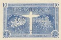 Francia 10 Vaillants - Catholic Scouts Ticket - 1930