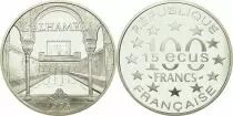 Francia 100 Francs  - 15 Euros - Alhambra - 1995 - Silver - without certificat
