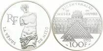 Francia 100 Francs  - V�nus by Milo - Silver - with certificat