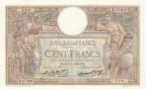 Francia 100 Francs - 13-11-1930 Serial H.27480-728