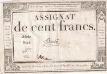 Francia 100 Francs - 18 Nivose An III - (07.01.1795) - Sign. Bouty - P.78