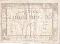 Francia 100 Francs - 18 Nivose An III - (07.01.1795) - Sign. Brisson - P.78