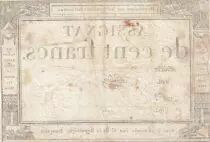 Francia 100 Francs - 18 Nivose An III - (07.01.1795) - Sign. Gibier - Serial 946