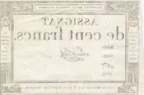 Francia 100 Francs - 18 Nivose An III - (07.01.1795) - Sign. Le Noble - Serial 2632
