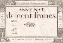 Francia 100 Francs - 18 Nivose An III - (07.01.1795) - Sign. Malter- Serial 6 - P.78