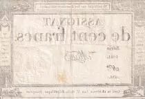 Francia 100 Francs - 18 Nivose An III - (07.01.1795) - Sign. Man&eacute; - Serial 1481 - P.78