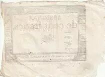 Francia 100 Francs - 18 Nivose An III - (07.01.1795) - Sign. Oudry - Serial 3920