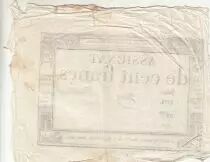 Francia 100 Francs - 18 Nivose An III - (07.01.1795) - Sign. Oudry - Serial 3920
