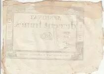 Francia 100 Francs - 18 Nivose An III - (07.01.1795) - Sign. Oudry - Serial 3920