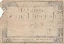 Francia 100 francs - 18 Nivose An III - 1794 - Sign. Bouly - Serial 916