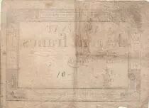 Francia 100 francs - 18 Nivose An III - 1794 - Sign. Mass&eacute; - Serial 3834