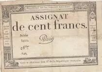 Francia 100 francs - 18 Nivose An III - 1794 - Sign. Warin - Serial 3412