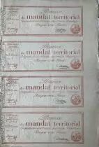 Francia 100 Francs - 4 Mandats Territoriaux - Serial 1 - 1796 - XF