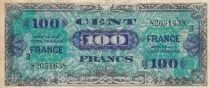 Francia 100 Francs - Allied Military Currency - 1944 - Serial 3 - P.123