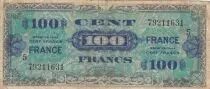 Francia 100 Francs - Allied Military Currency - 1944 - Serial 5 - Num 79211631