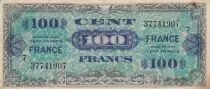 Francia 100 Francs - Allied Military Currency - 1944 - Serial 7 - Num 37741907