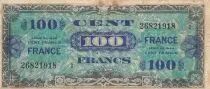 Francia 100 Francs - Allied Military Currency - 1944 - Serial Small 2 - Num 26821918