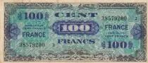 Francia 100 Francs - Allied Military Currency - 1944 - Serial Small 2 - Num 38579200