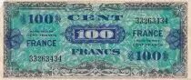 Francia 100 Francs - Allied Military Currency - 1944 - Without Serial