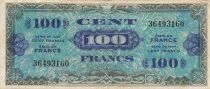 Francia 100 Francs - Allied Military Currency - 1944 - Without Serial