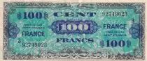 Francia 100 Francs - Allied Military Currency - 1945 - Serial 3 - P.123