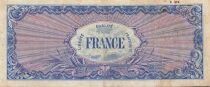 Francia 100 Francs - Allied Military Currency - 1945 - Serial 3
