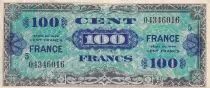 Francia 100 Francs - Allied Military Currency - 1945 - Serial 5 - P.123