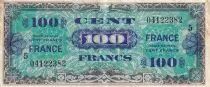 Francia 100 Francs - Allied Military Currency - 1945 - Serial 5 - P.123
