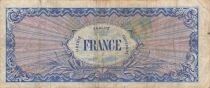Francia 100 Francs - Allied Military Currency - 1945 - Serial 8