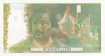 Francia 100 Francs - Balzac 1980 - Proof recto verso without watermark - Serial varieties - Echantillon - AU / P.UNC