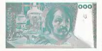 Francia 100 Francs - Balzac 1980 - Proof withtout watermark - Echantillon - UNC