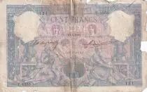 Francia 100 Francs - Blue and Pink - 13-01-1905 - Serial Y.4255 - P.65