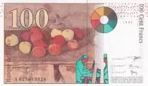 Francia 100 Francs - Cezanne - 1997 - Letter S - P.158