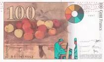 Francia 100 Francs - Cezanne - 1997 - Serial  R.010
